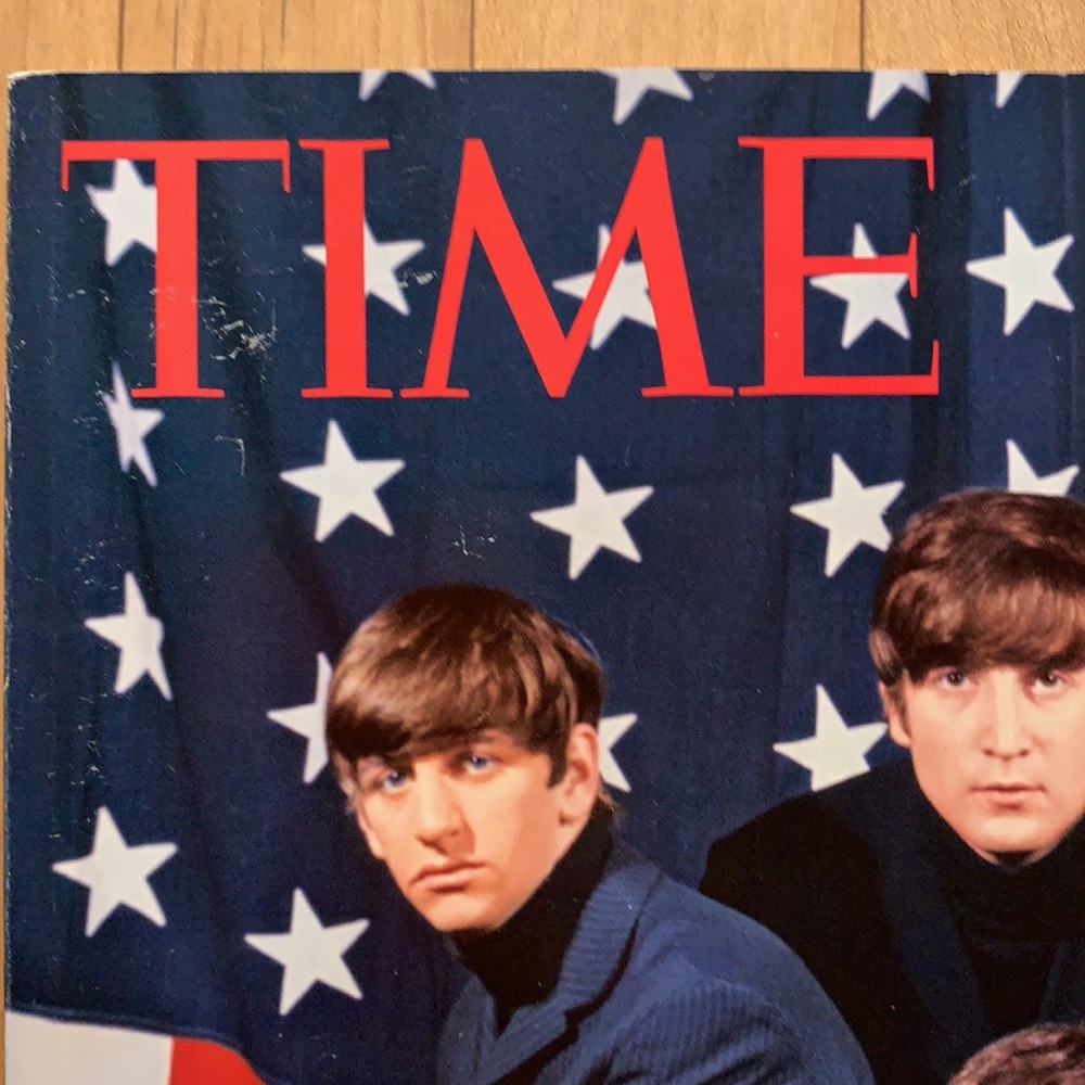 Time magazine “The Beatles Invasion” 2014